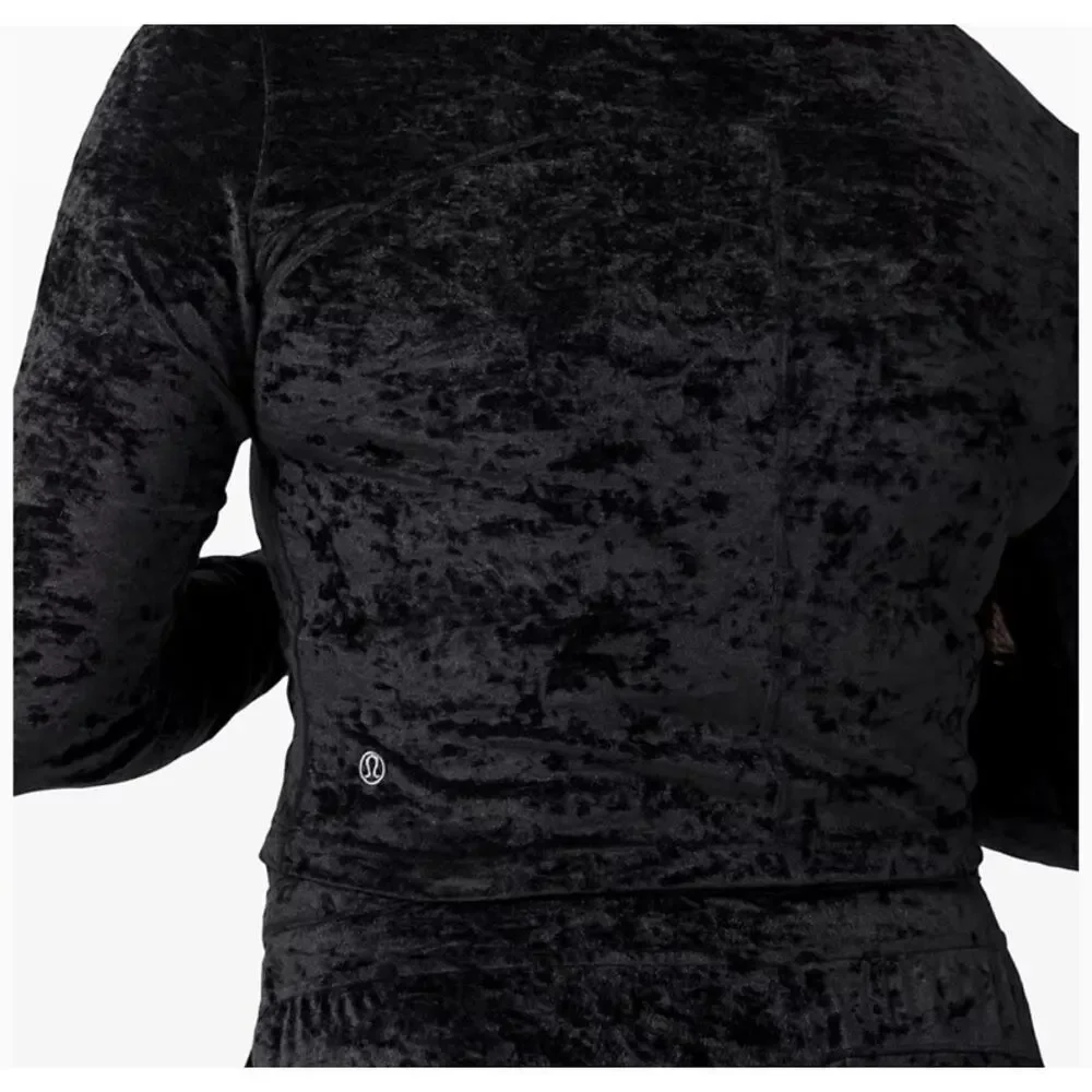 Lululemon All Aligned Mockneck Long Sleeve Shirt *Crushed Velvet
